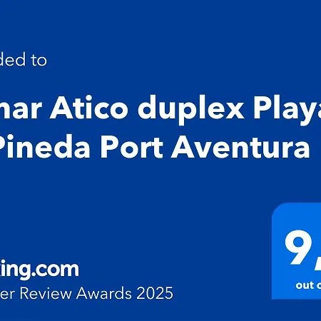 Aimar Atico Duplex Playa Port Aventura * La Pineda